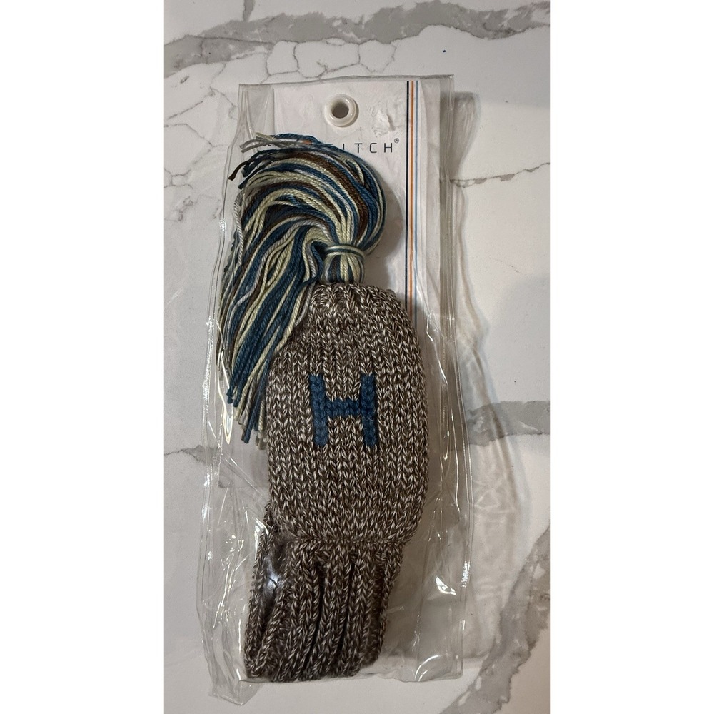 Stitch Golf Knit Hybrid Cover Black White Headcover